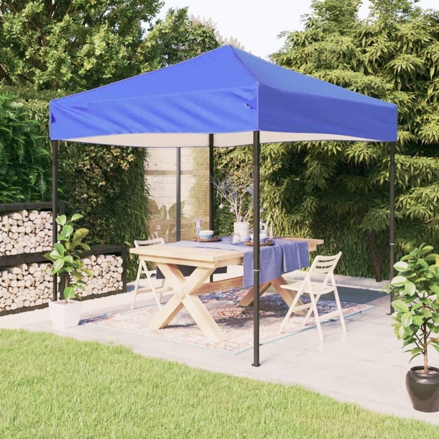Tenda reception pieghevole Blu 3x3 m