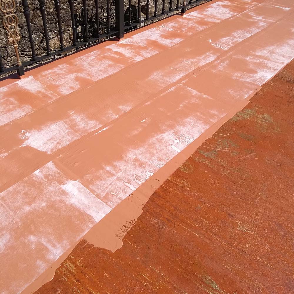 Rouleau Géotex Blanc 25m x 1m (Poids : 60 g/m²) - Géotextile tissé de renfort pour travaux d'étanchéité. Application facile - 3