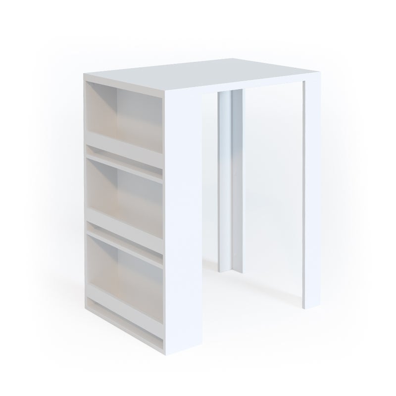 Vicco Stół barowy , Biały, 57 x 80 cm