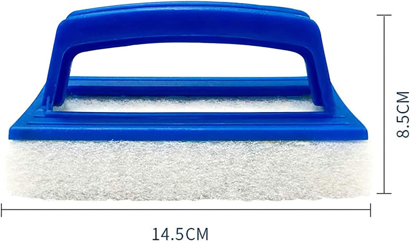 Lot de 2 Brosses Éponge pour Ligne d'Eau Piscine - Nettoyage des Parois et du Sol de Piscines et Spas - 2