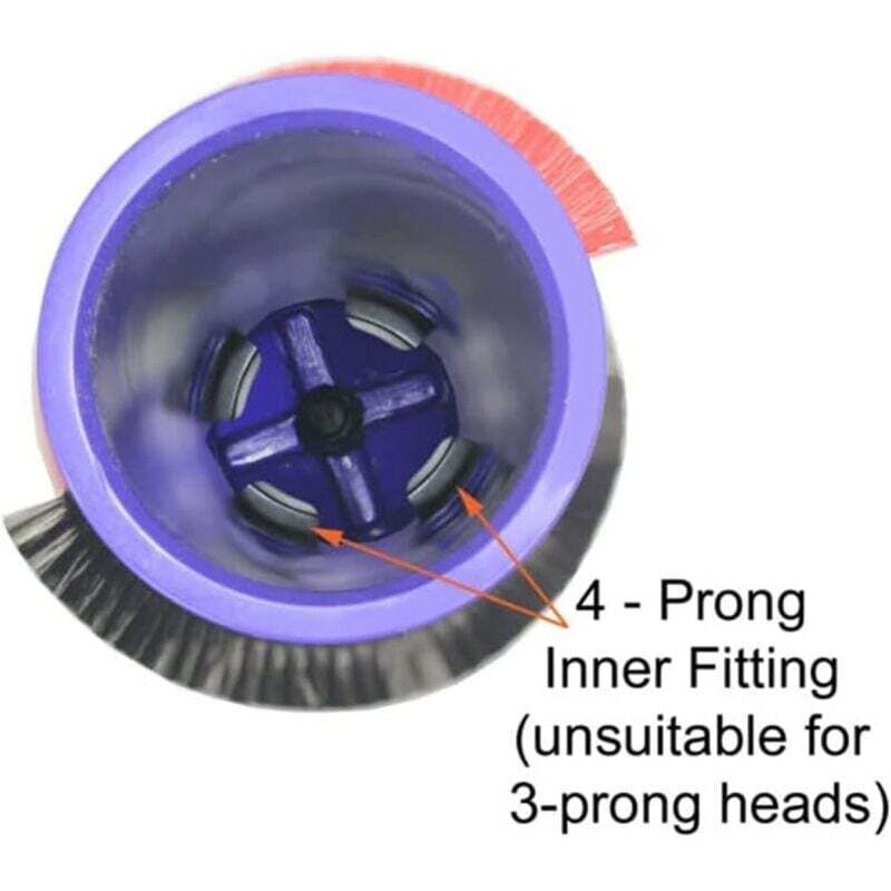 Brosse à rouleau Brushroll pour aspirateur Dyson V7 SV11 Animal, remplace 968266-02 968266-04, Ne Pas Inclure Le Couvercle D'extrémité - 2