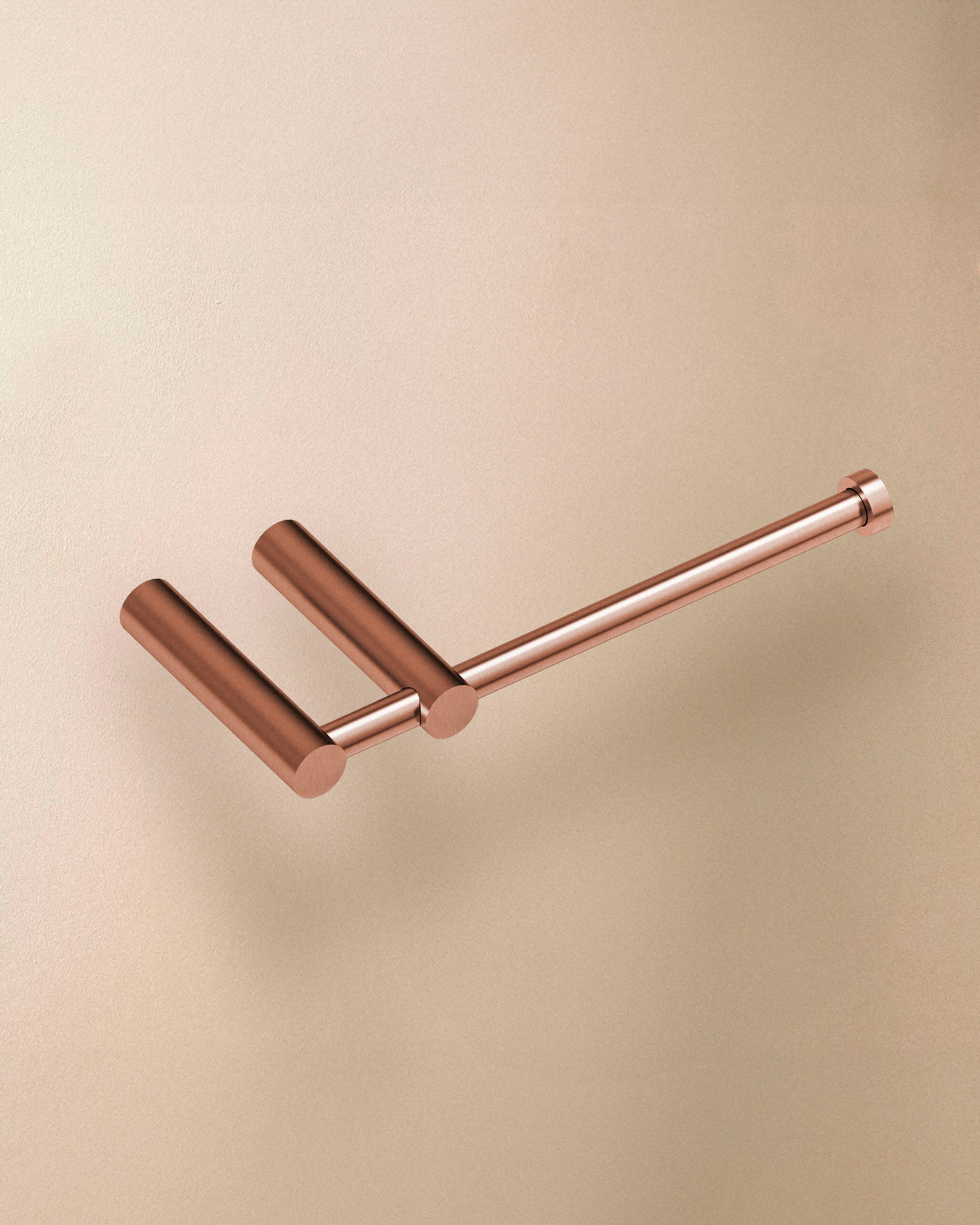 Tatay Porte-Rouleau Papier Toilette Kalo Zamak Chromé - Fixation Adhésif 3M Sans Perçage