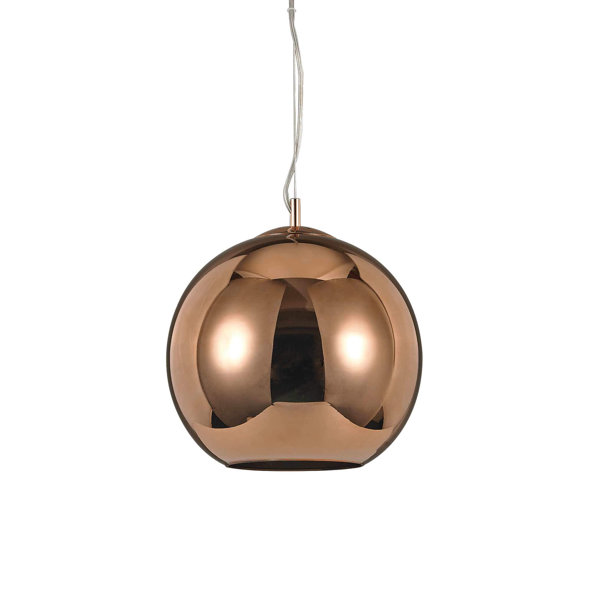 Ideal Lux  Suspension Cuivrée Nemo 1 Ampoule En Métal , Leroy Merlin