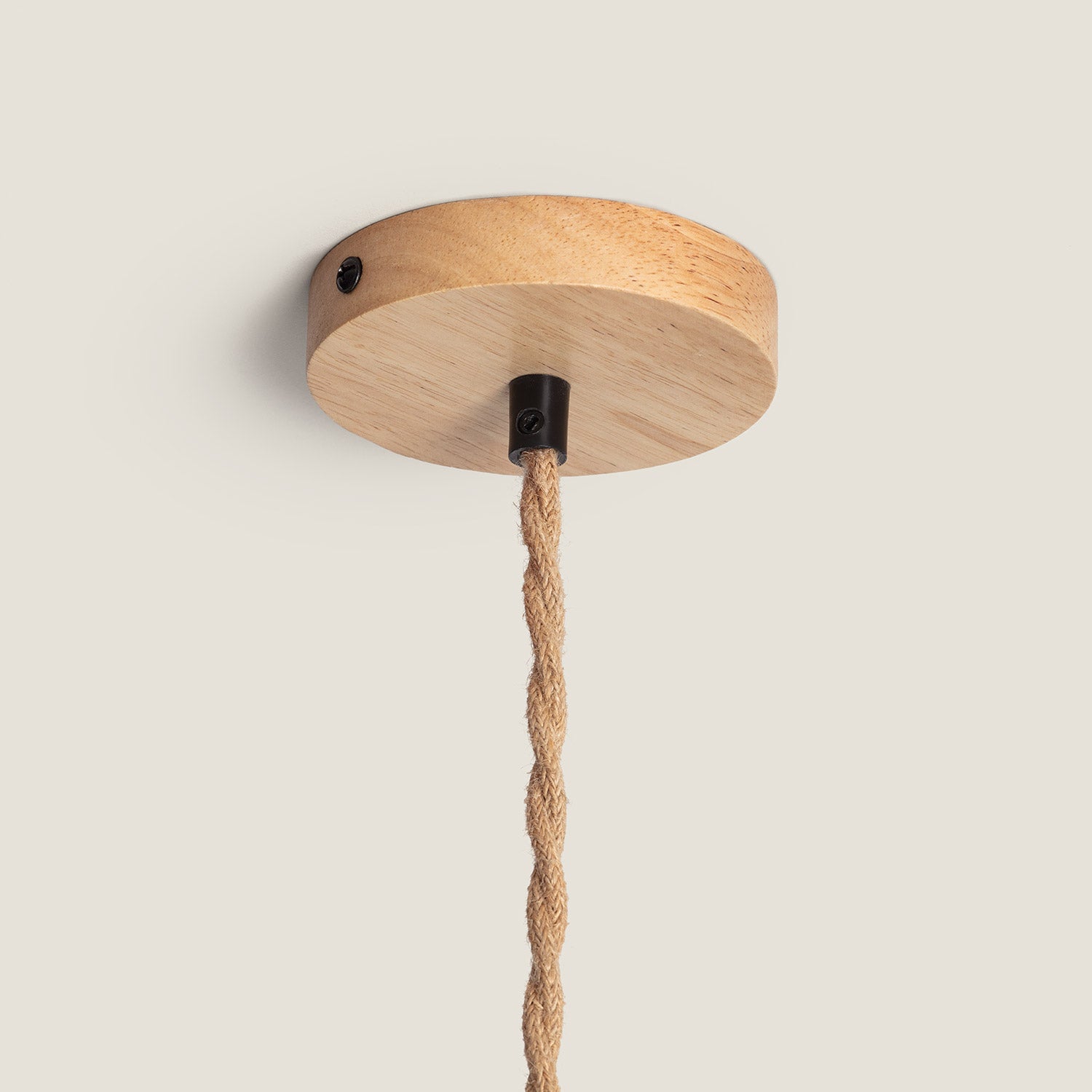 Suspension Bambou Kathu Karatasi Naturel - 7