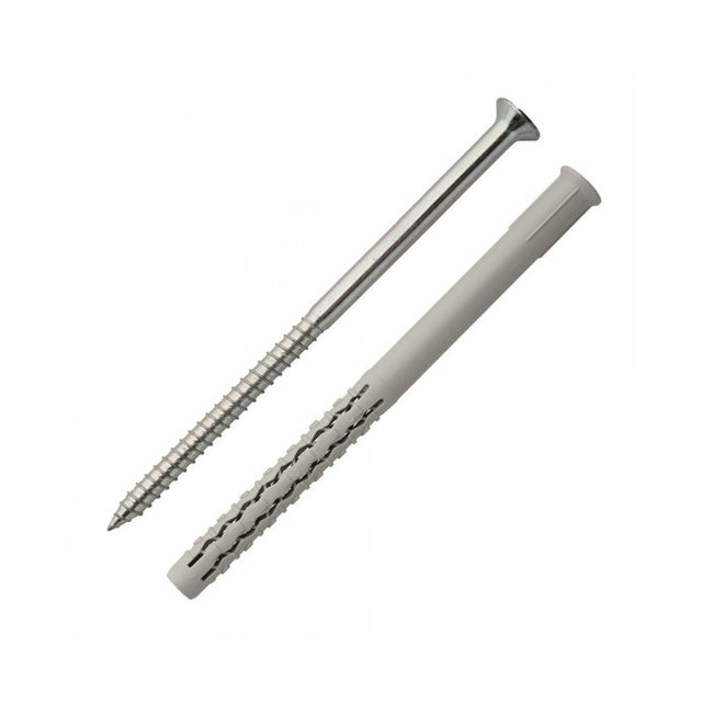 Cheville nylon longue expansion avec vis tête fraisée Torx G-L (boîte) SCELL-IT