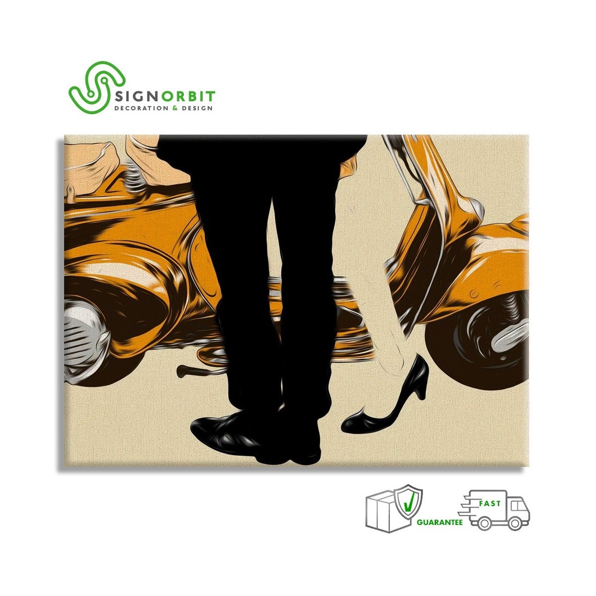 Tableau Toile Sport Auto Rallye – 50x70 Cm – Multicolore – Déco Murale