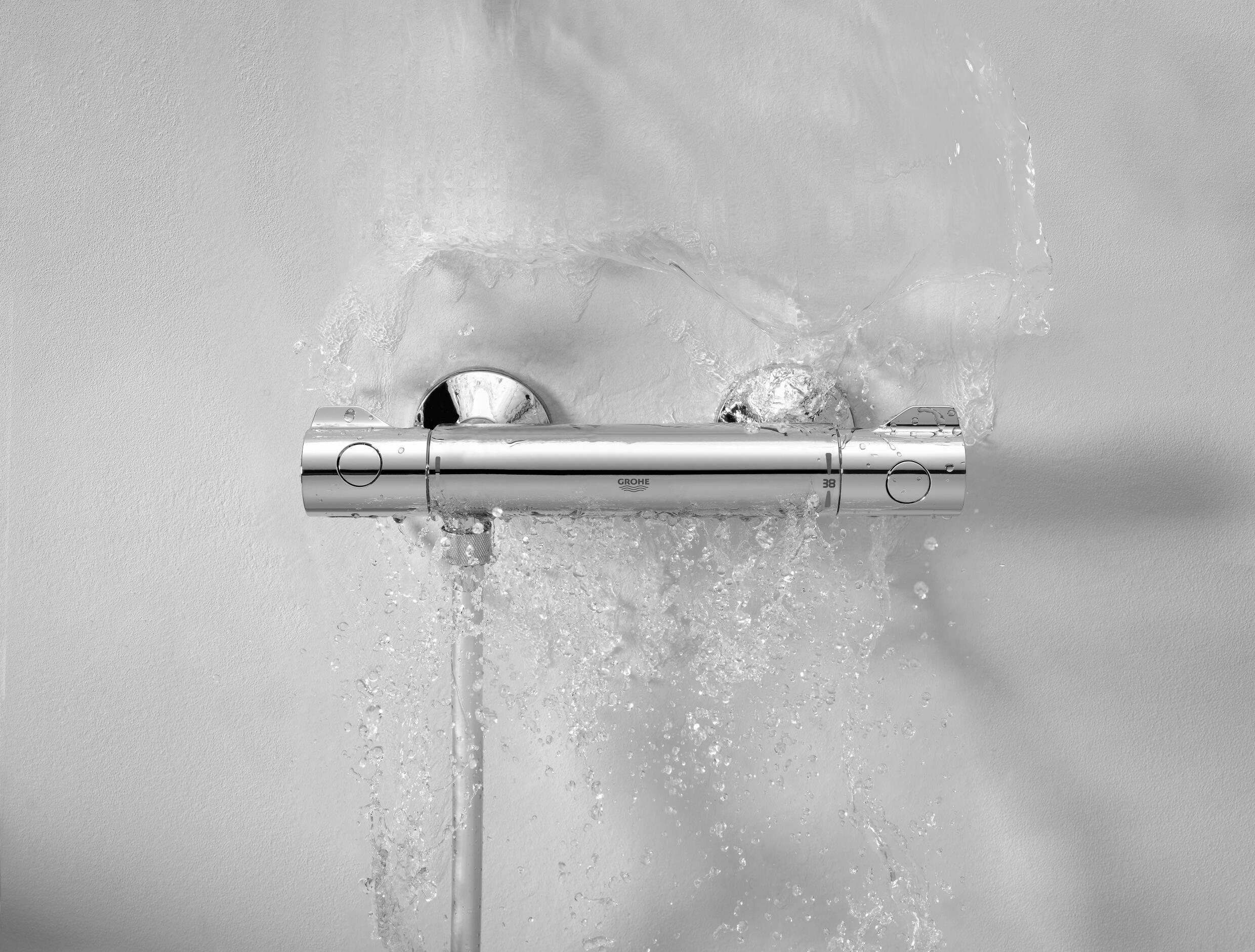 Miscelatore doccia termostatico cromato, Precision Clova - QuickFix, GROHE - 7