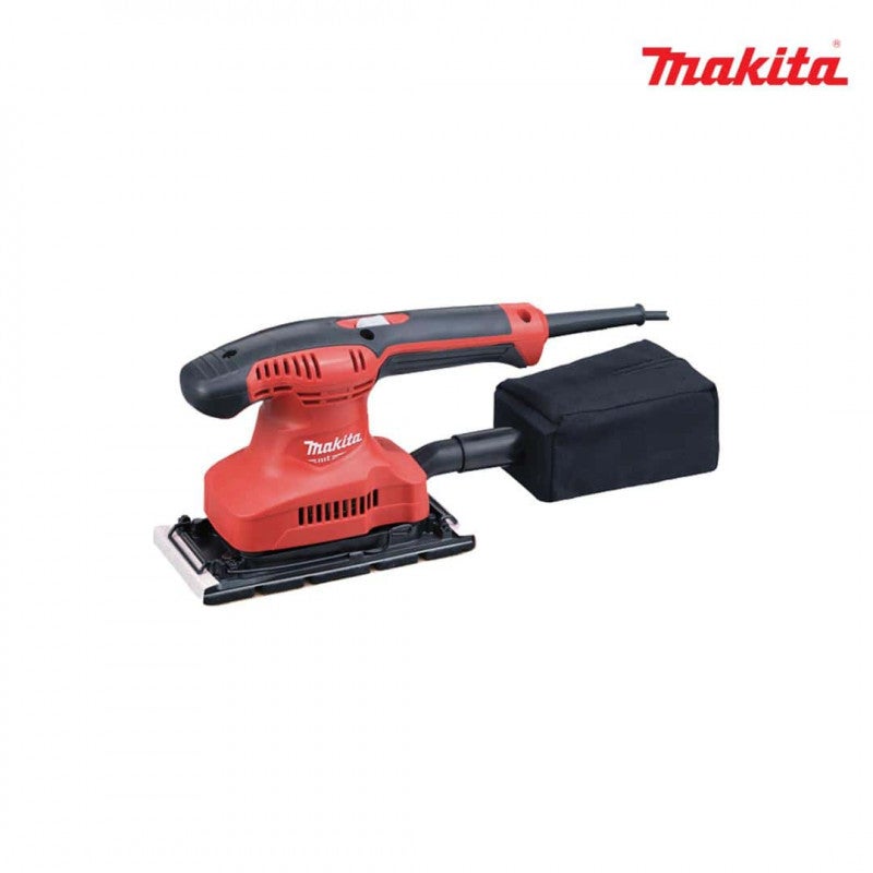 Ponceuse Vibrante Makita BO3711J 190W - Variateur De Vitesse - Aspiration Poussière - Boîte Makpac