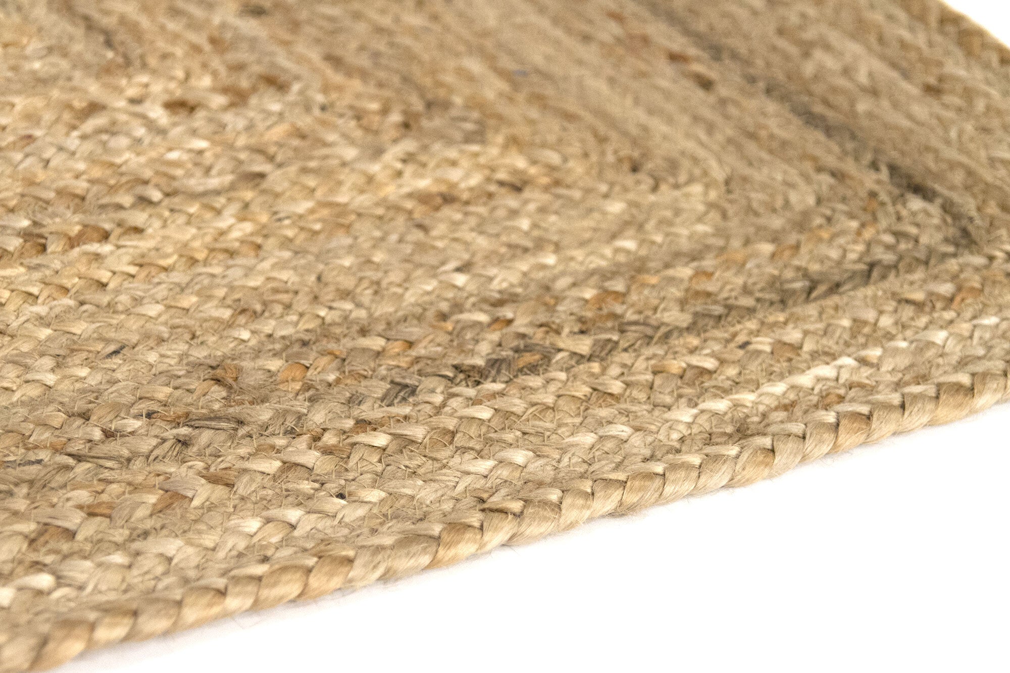 Hamid - Tapis en jute naturel ALHAMBRA 230x160cm - Tapis pour salon, chambre, salle familiale - 4