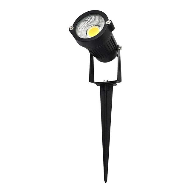 Northpoint Faretto A LED Con Sensore Di Movimento E Picchetto – 450 Lumen, 5000K, Timer Regolabile, Batterie Incluse