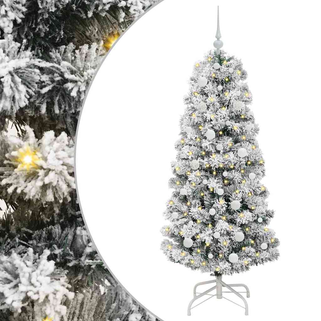 Sztuczna choinka z zawiasami Ze LED Lights 150 cm PVC