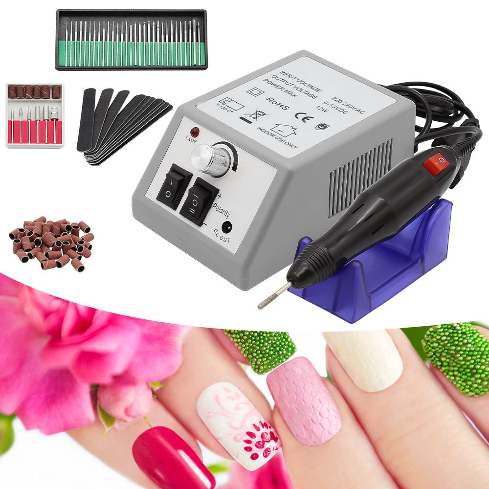 Strumenti e limette elettriche per la cura delle unghie Strumenti e limette elettriche per la cura delle unghie