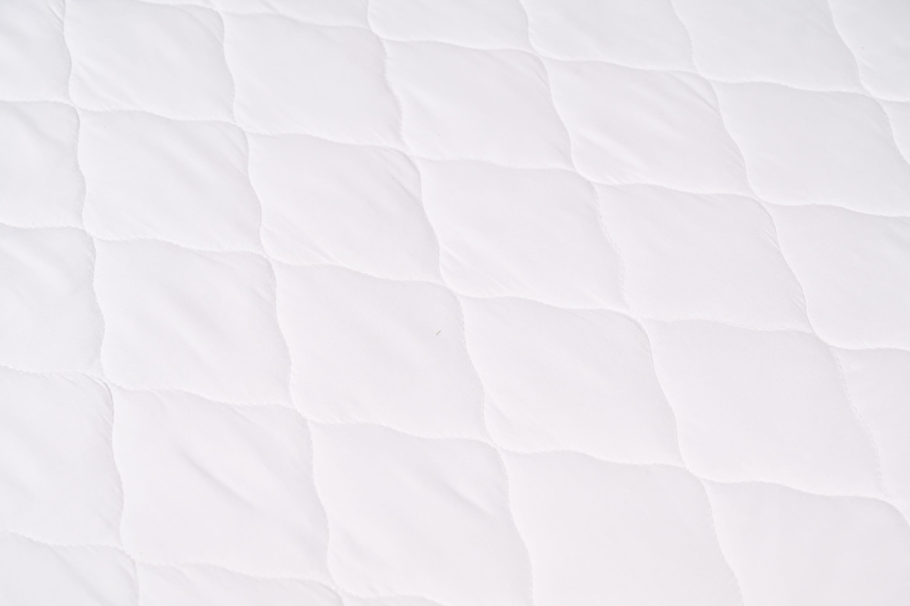 Protège-matelas Microfibre Réversible polyester blanc pour lit de 150 cm - 5