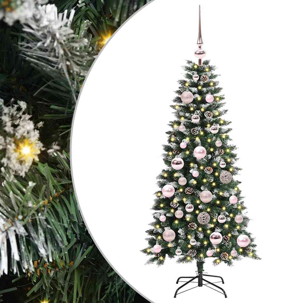 Sztuczna choinka Zielony 55 x 55 x 120 cm PVC, plastik i stal