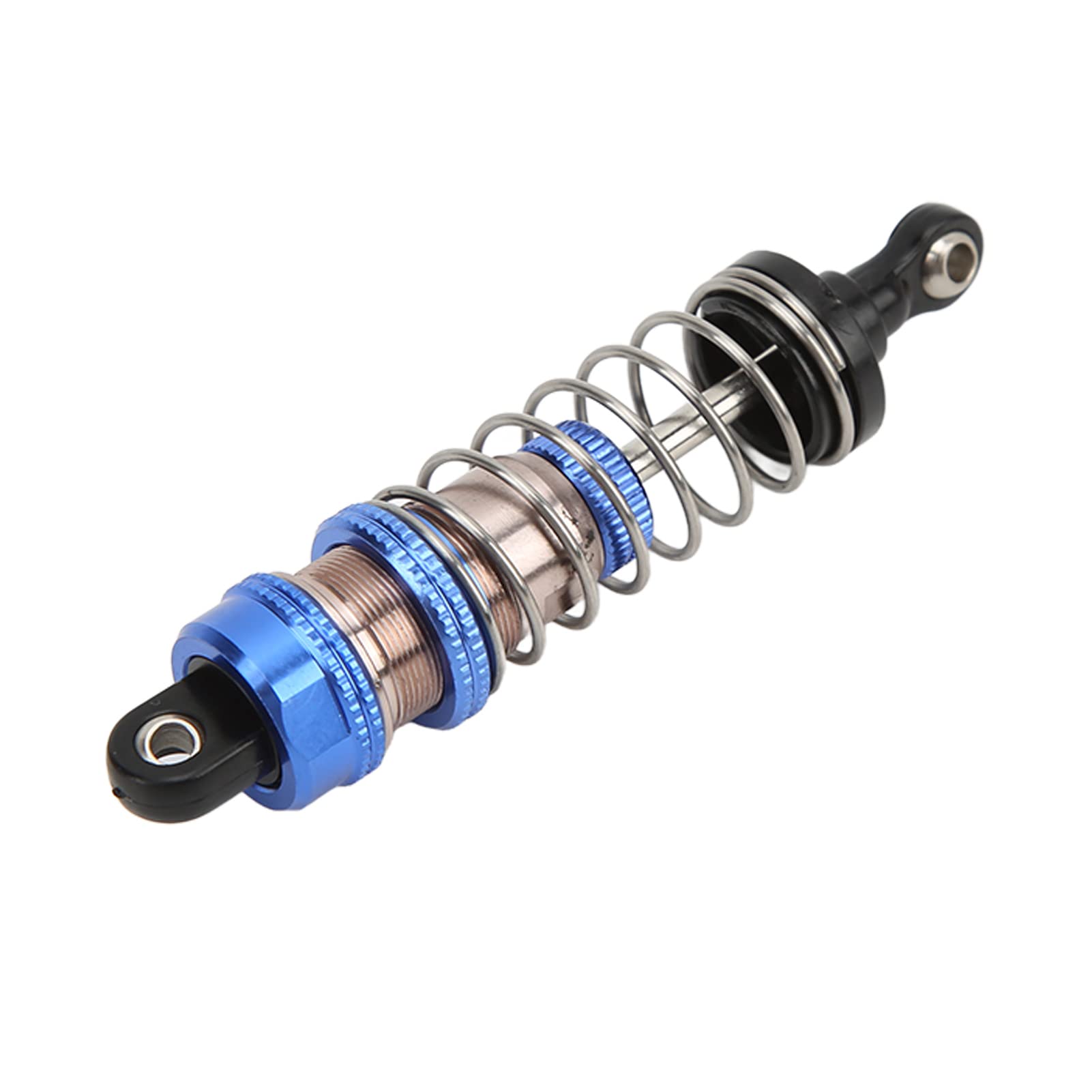 AMMORTIZZATORE POSTERIORE ORIGINALE IN METALLO LUNGO ADATTO PER RICAMBI AUTO RC WLTOYS 124017 - 3