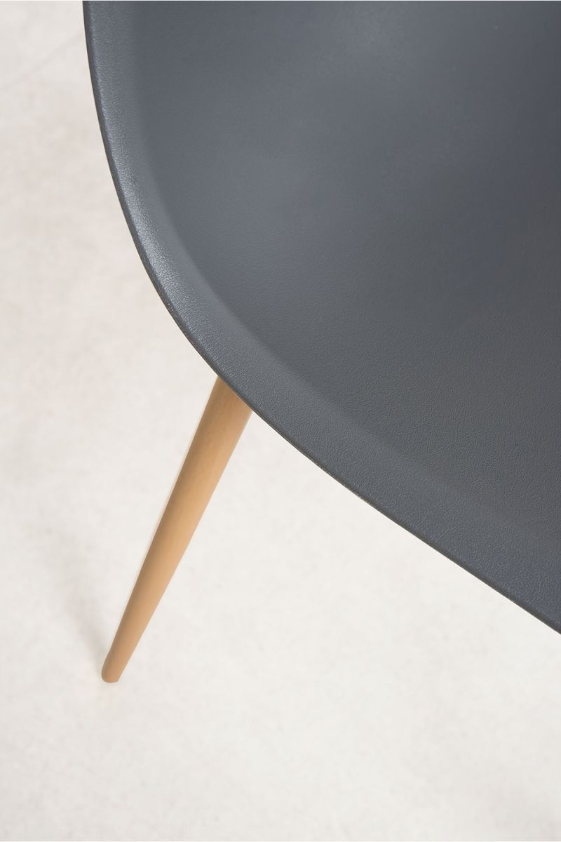 Regalos Miguel - Packs Sillas Comedor - Pack 6 Sillas Mykle - Gris oscuro - 6