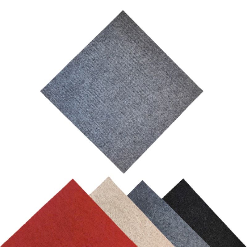 Arquiservi - Muestra Moqueta en losetas autoadhesiva Gris 50x50 cm | Fácil Instalación, Lavable y Antideslizante para Oficinas y Hogar - 8