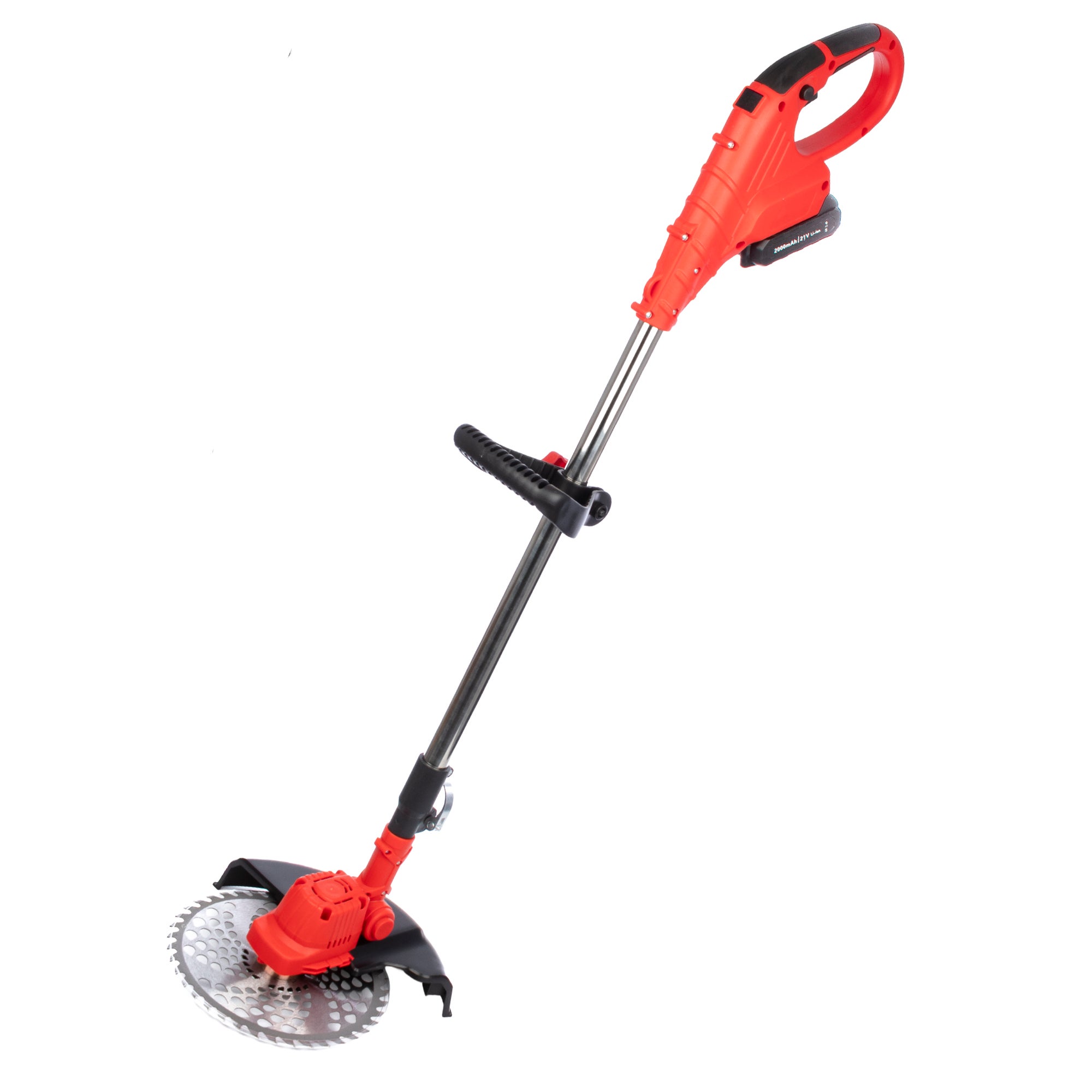 Desbrozadora sin escobillas 21V con 22000rpm, 600W de potencia y DOBLE BATERIA 12500mAh.
