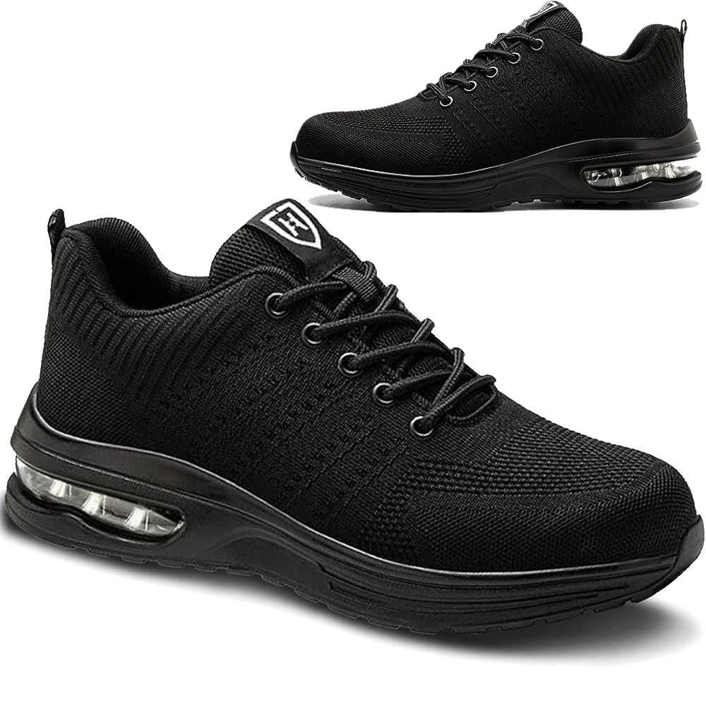 Chaussures de Securite Hommes Femmes Legere Basket de Securite Respirante Confortable Chaussure de Travail avec Embout en Acier Noir Taille 39 Leroy Merlin