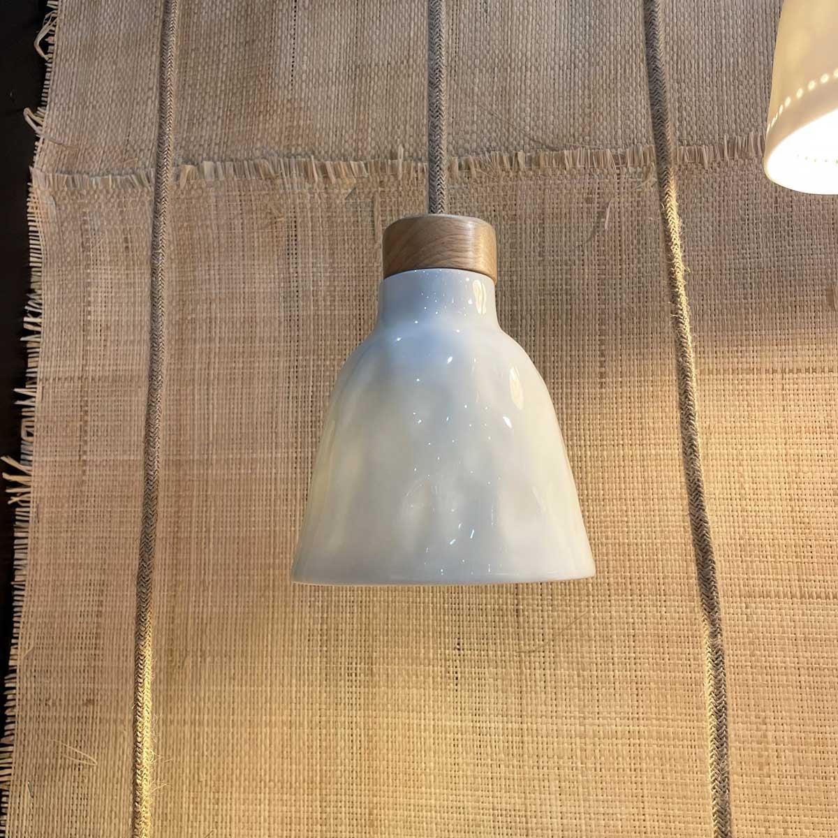 Suspension lampe Baladeuse Rosinette simple émail brillant - 5