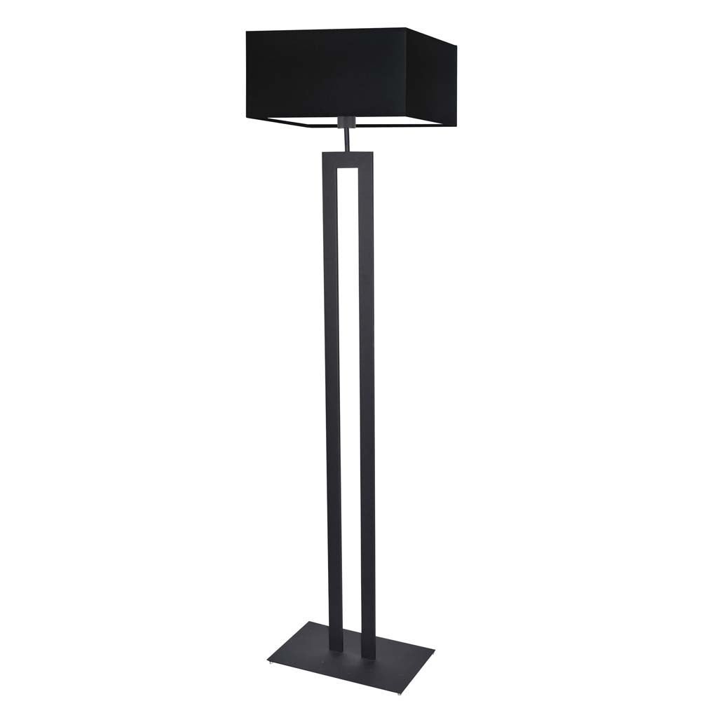 Lampa stojąca podłogowa z abażurem kwadrat MONO