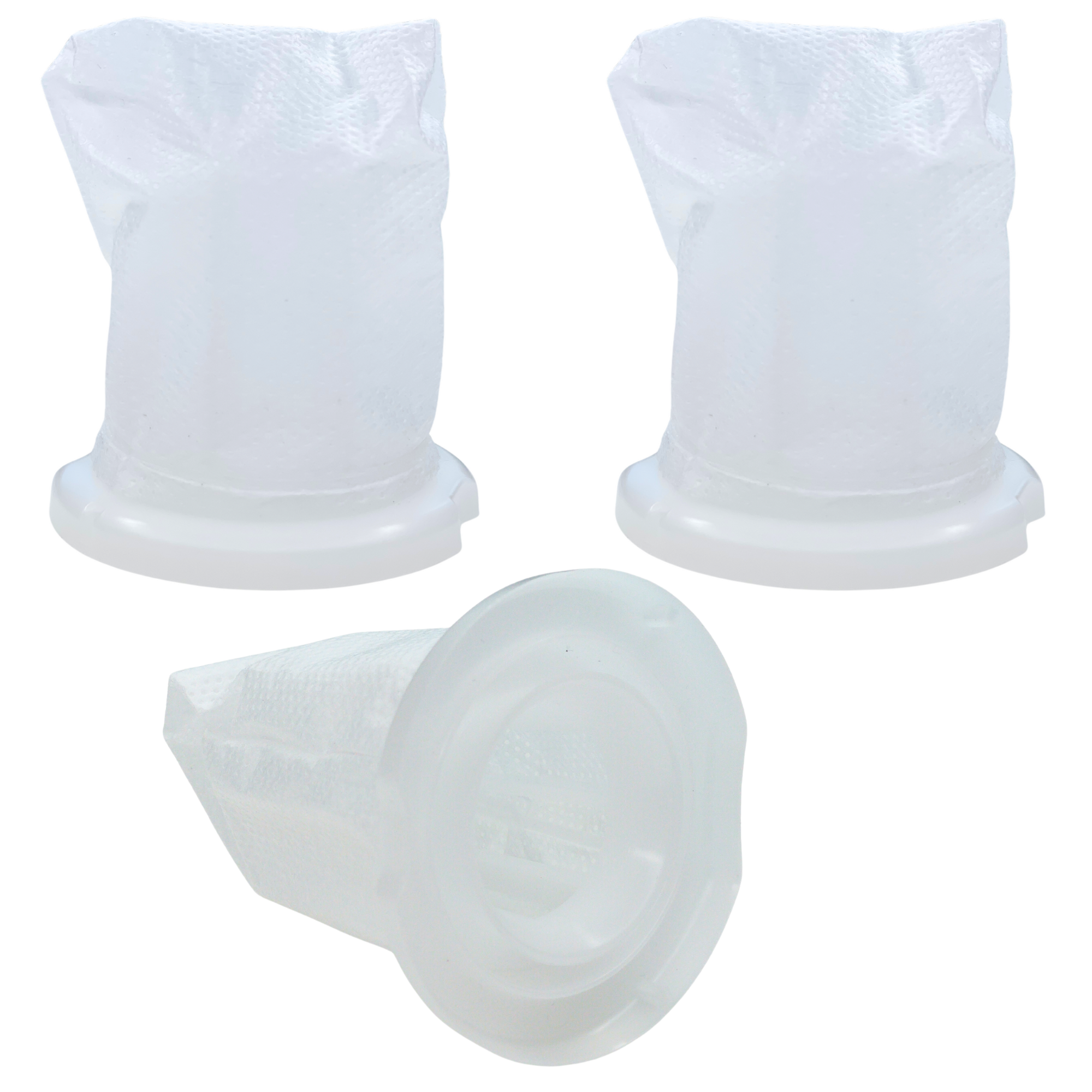 6 Filtres Lavables Pour Aspirateur Vorwerk Kobold VC100 – Avec Brosse De Nettoyage
