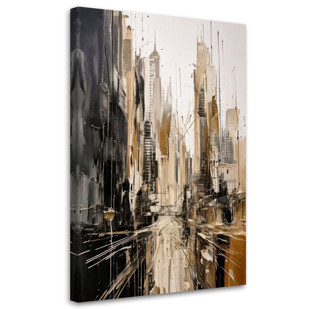 Obraz nowoczesny, Miasto Nowoczesne Pejzaż 60x90