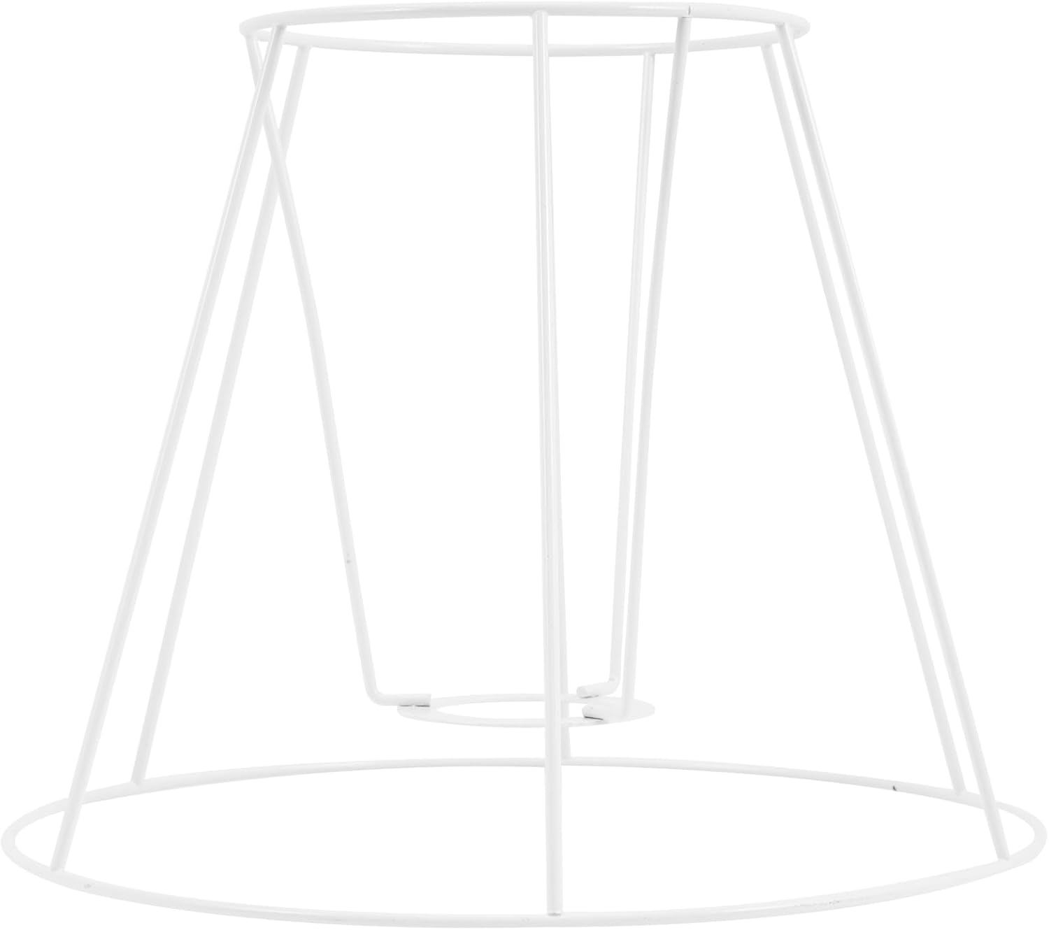 Uchwyt na abażur DIY - Uchwyt na ramę lampy - Osłona żarówki - Rama lampy - Półki żelazne