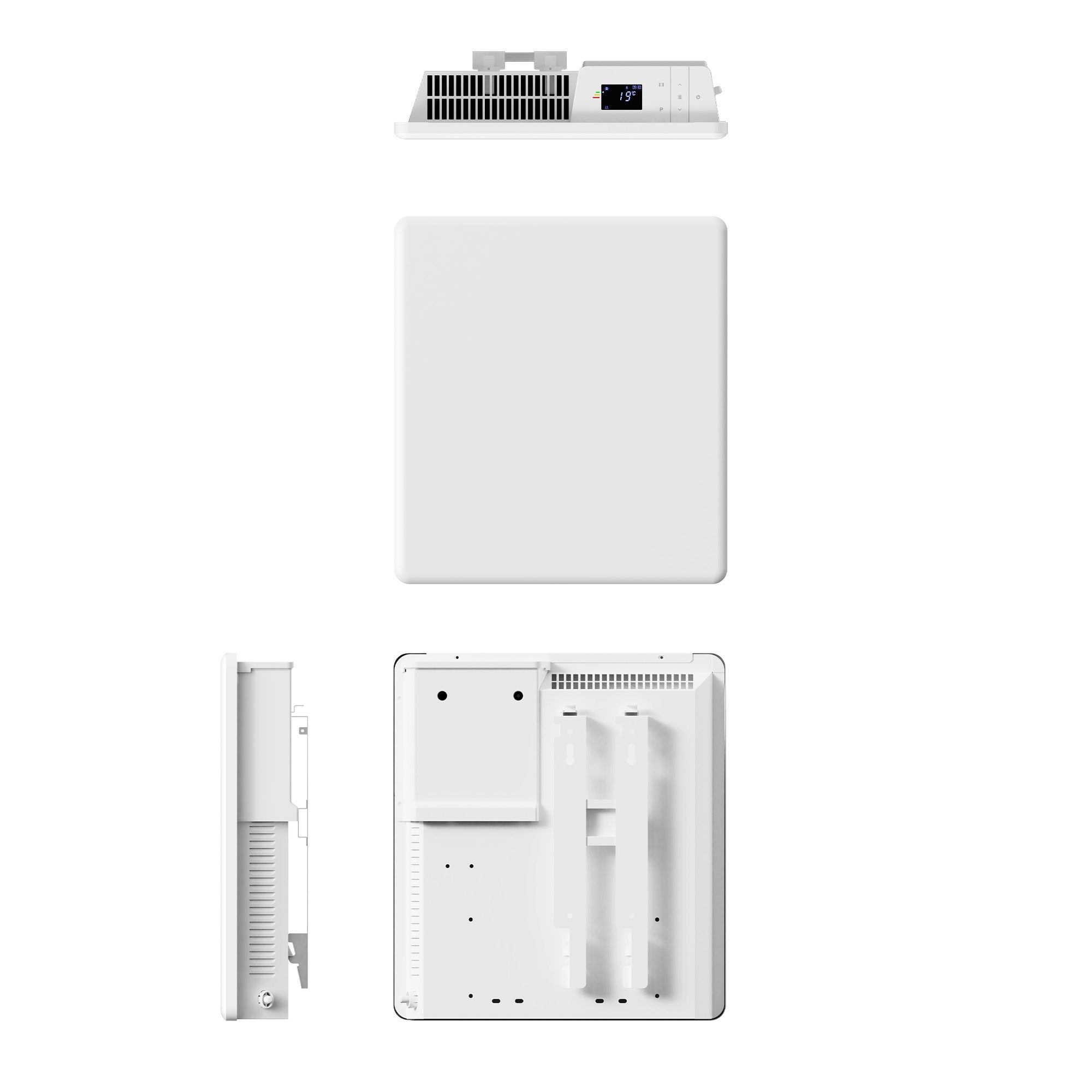Radiador Eléctrico de Pared Sanos Sannover 500 W - 3