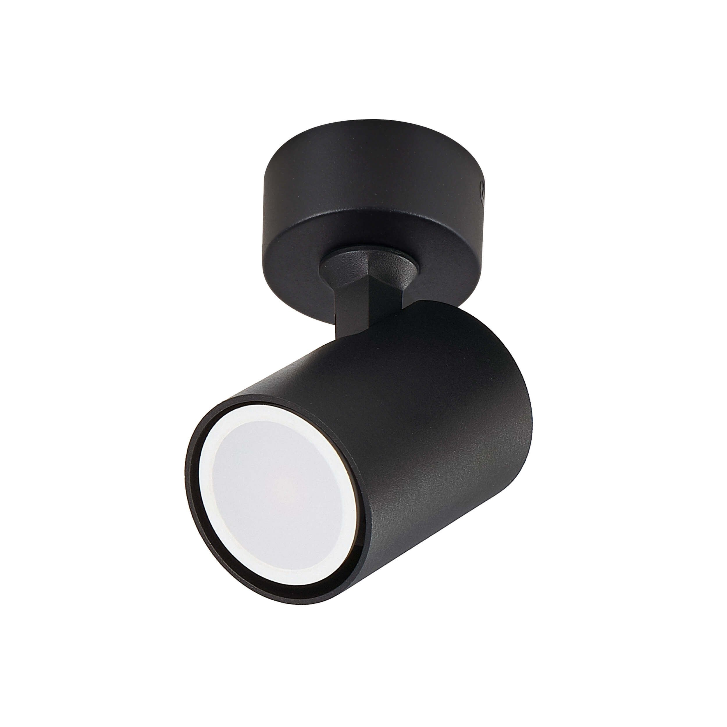 Reflektor sufitowy Spot SNOW czarny 1xGU10x50W wym: 11,6 x 6 x 6 cm IP20 Light Prestige