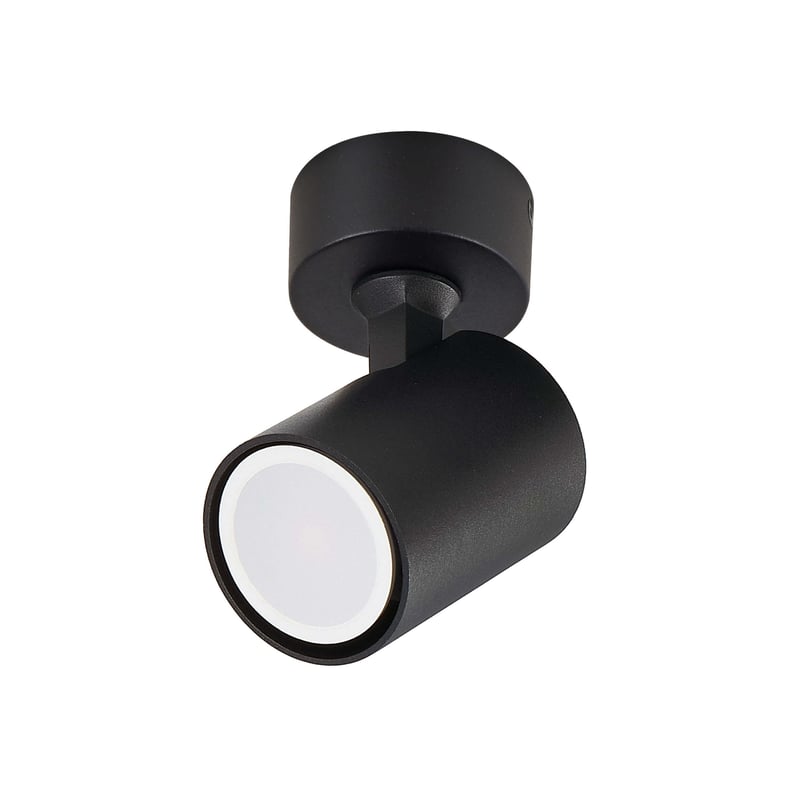 Reflektor sufitowy Spot SNOW czarny 1xGU10x50W wym: 11,6 x 6 x 6 cm IP20 Light Prestige