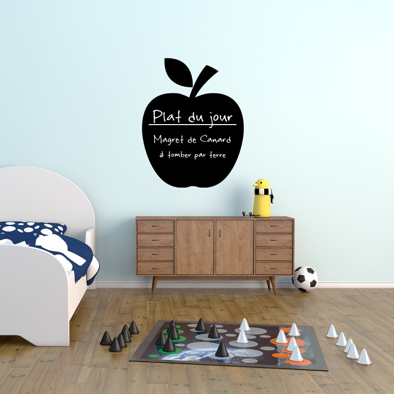 Adesivo ardesia Apple progetta - Sticker adesivo - adesivi murali - 35x30cm - 3