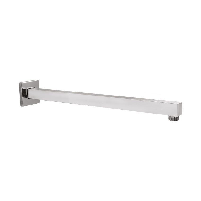 YIN Bras de support de douche Carré Inox 201 Argenté 40 cm YIN Bras de support de douche Carré Inox 201 Argenté 40 cm