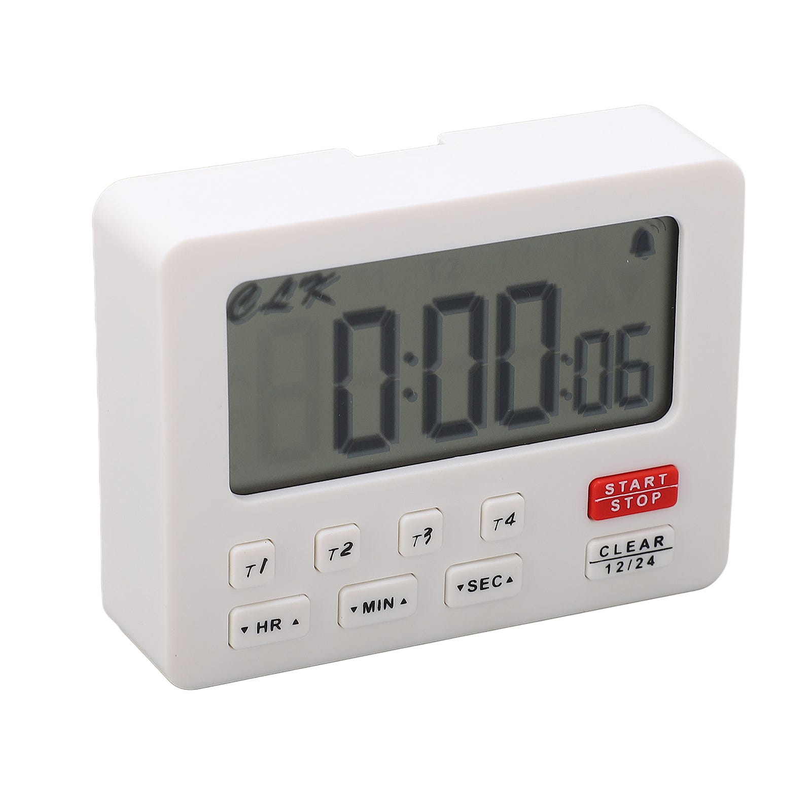 Sveglia: timer da cucina per camper con display LCD trasparente