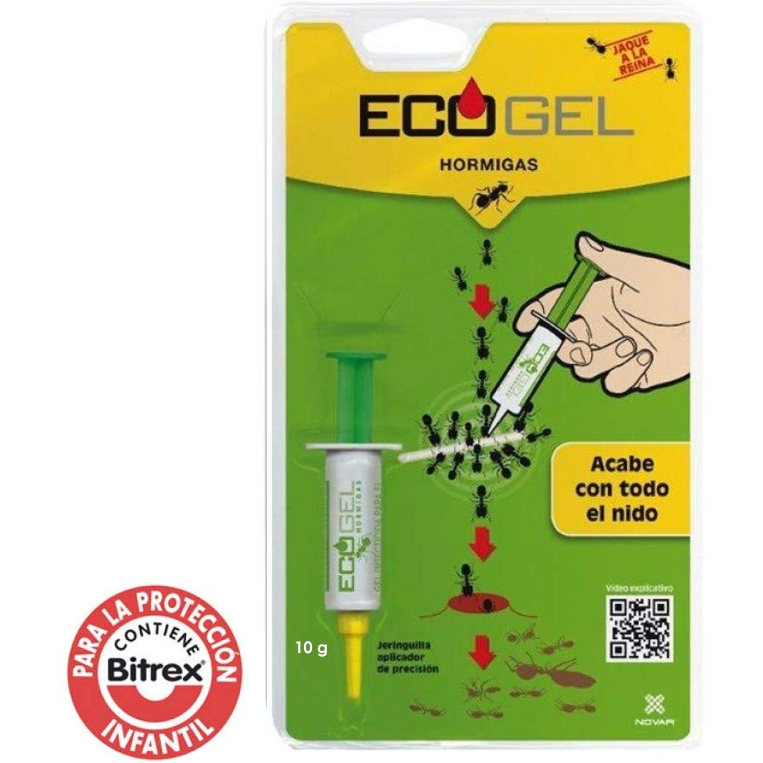Ecogel hormigas 10gr. jeringa | Leroy Merlin