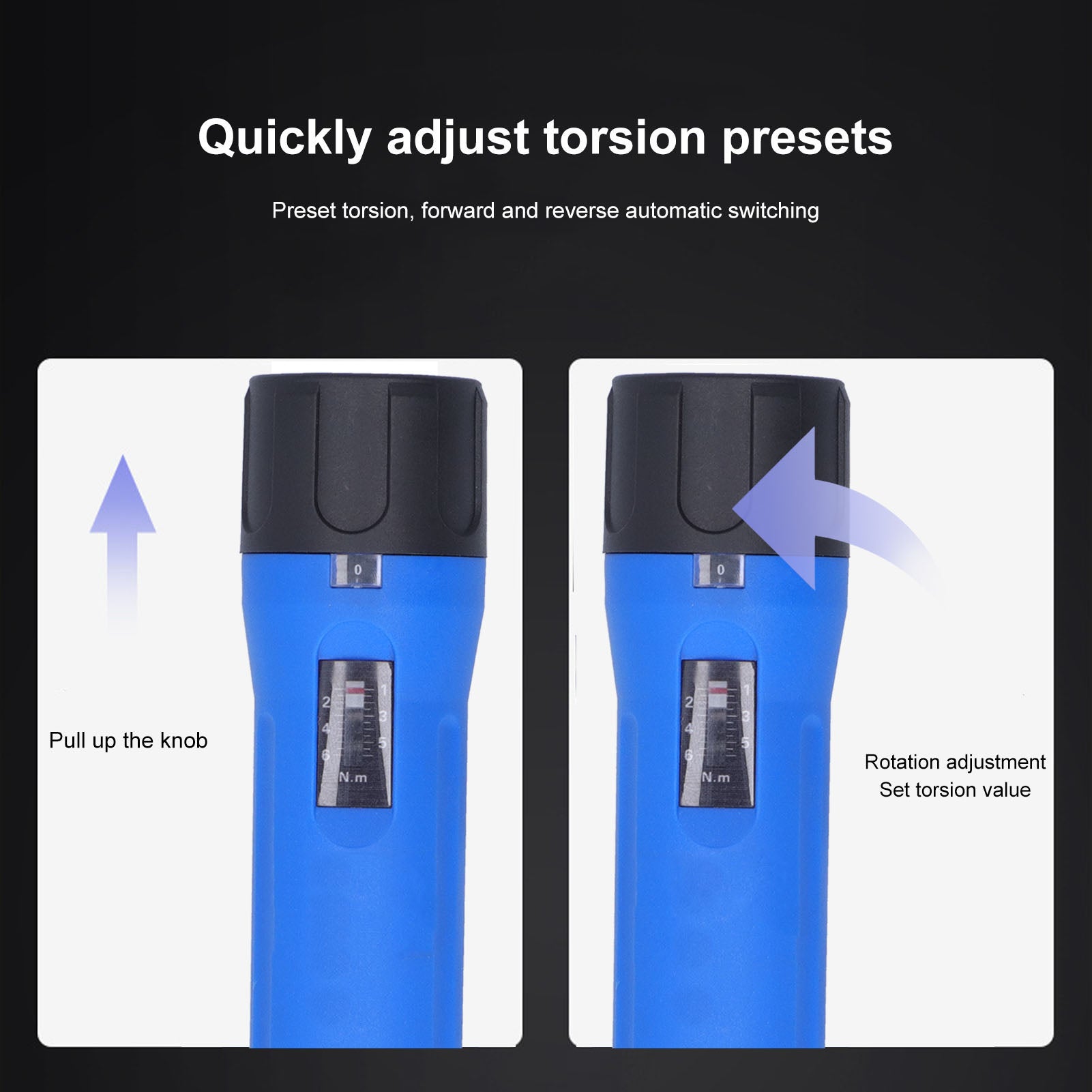 Ferramenta de chave de fenda de torção predefinida - Chave de torque econômica - 3