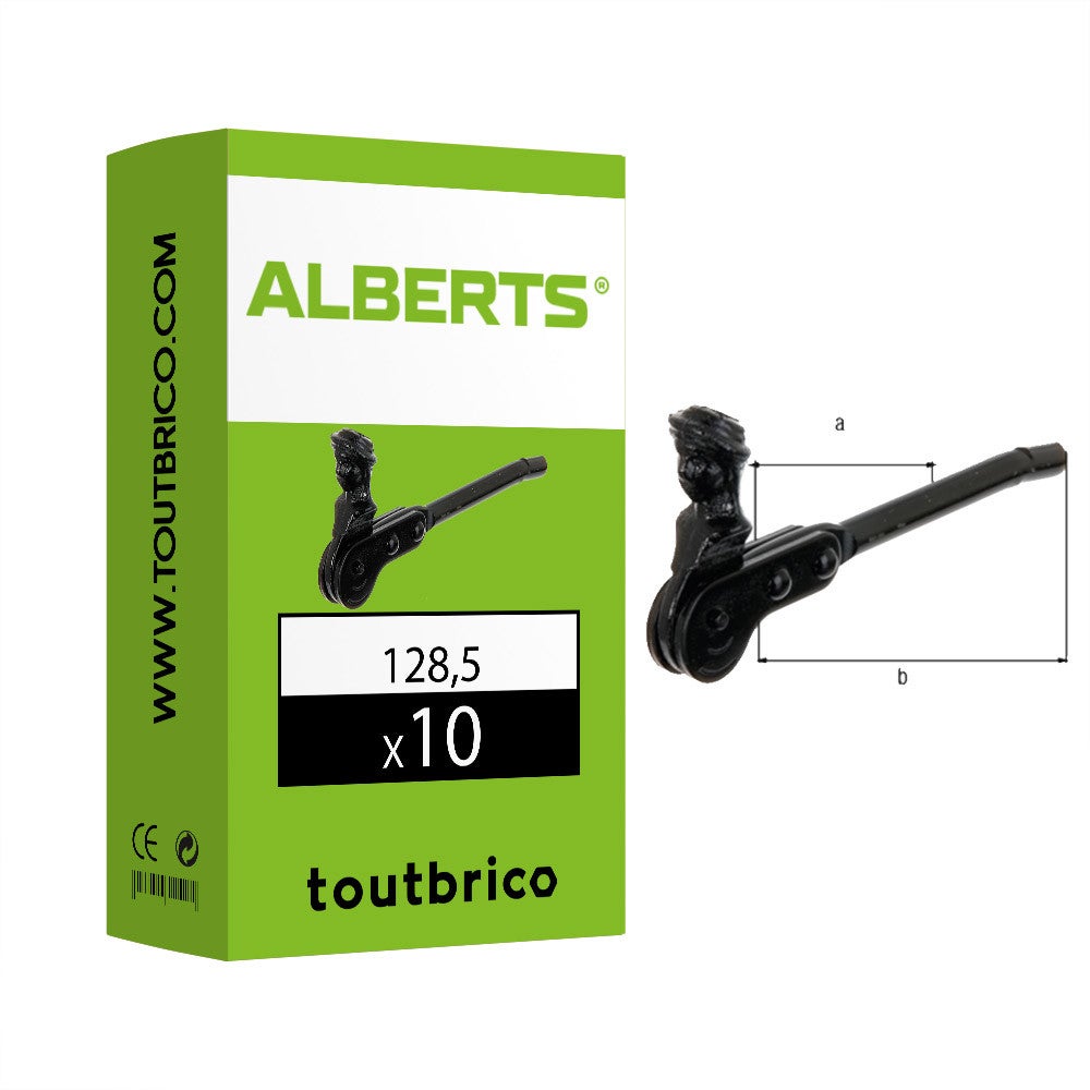 GAH-ALBERTS, 306755 Cardine Ad Avvitare, Acciaio, Dorn ø 16 Mm / 110 Mm - Foto 5