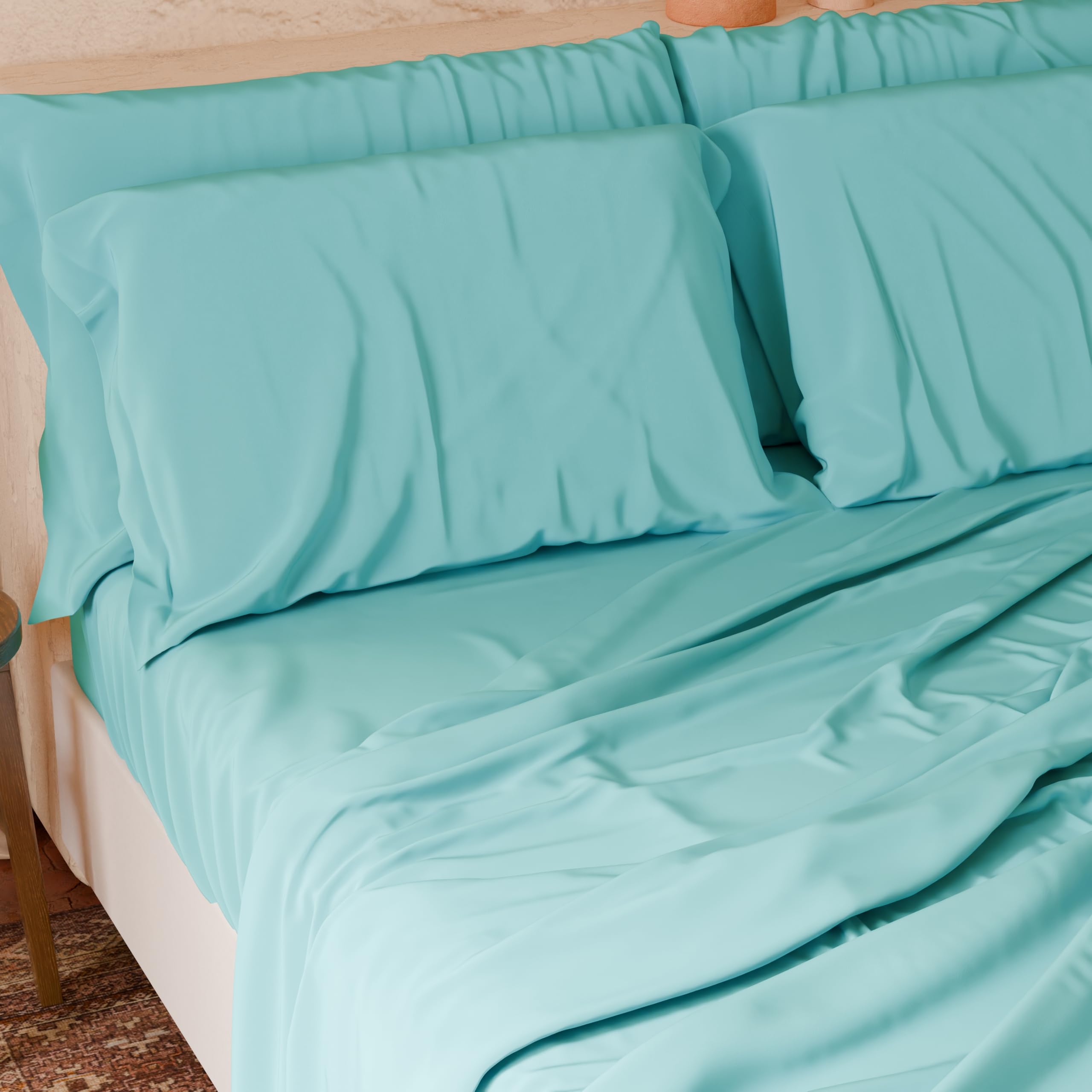 PETTI Lenzuola Piazza E Mezza Cotone - Made In Italy, Set 3 Pezzi Con Lenzuola E Federa - Foto 4