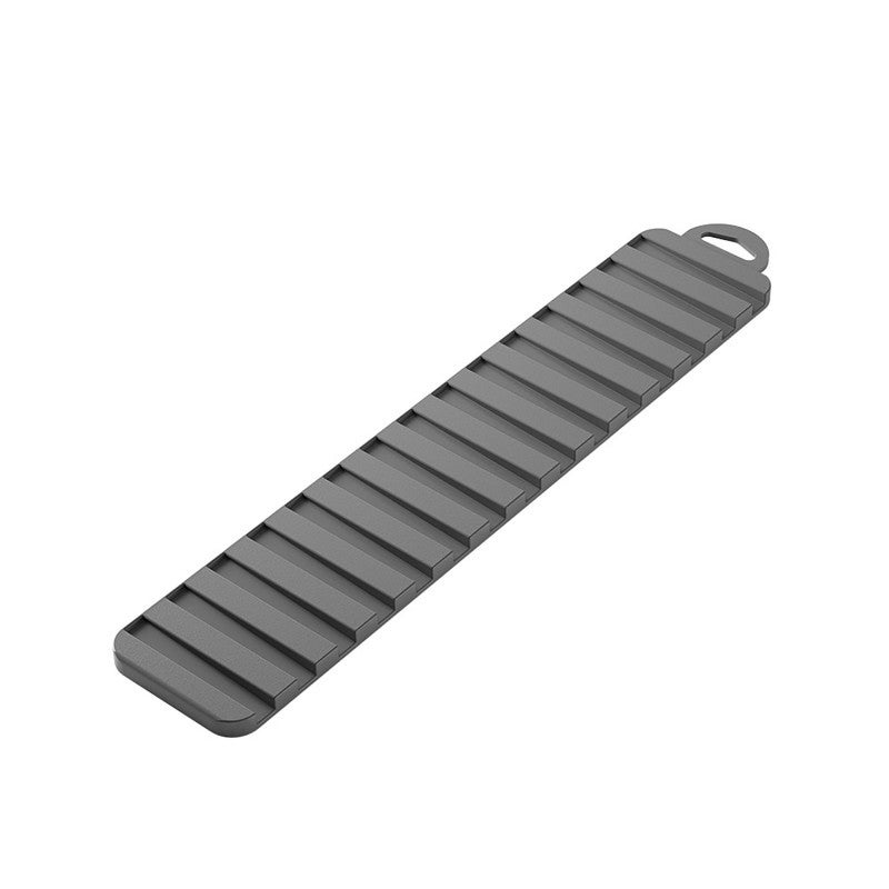 Égouttoir pour Évier Metaltex Gravity slim Gris PEVA (40 x 8 cm) - 7