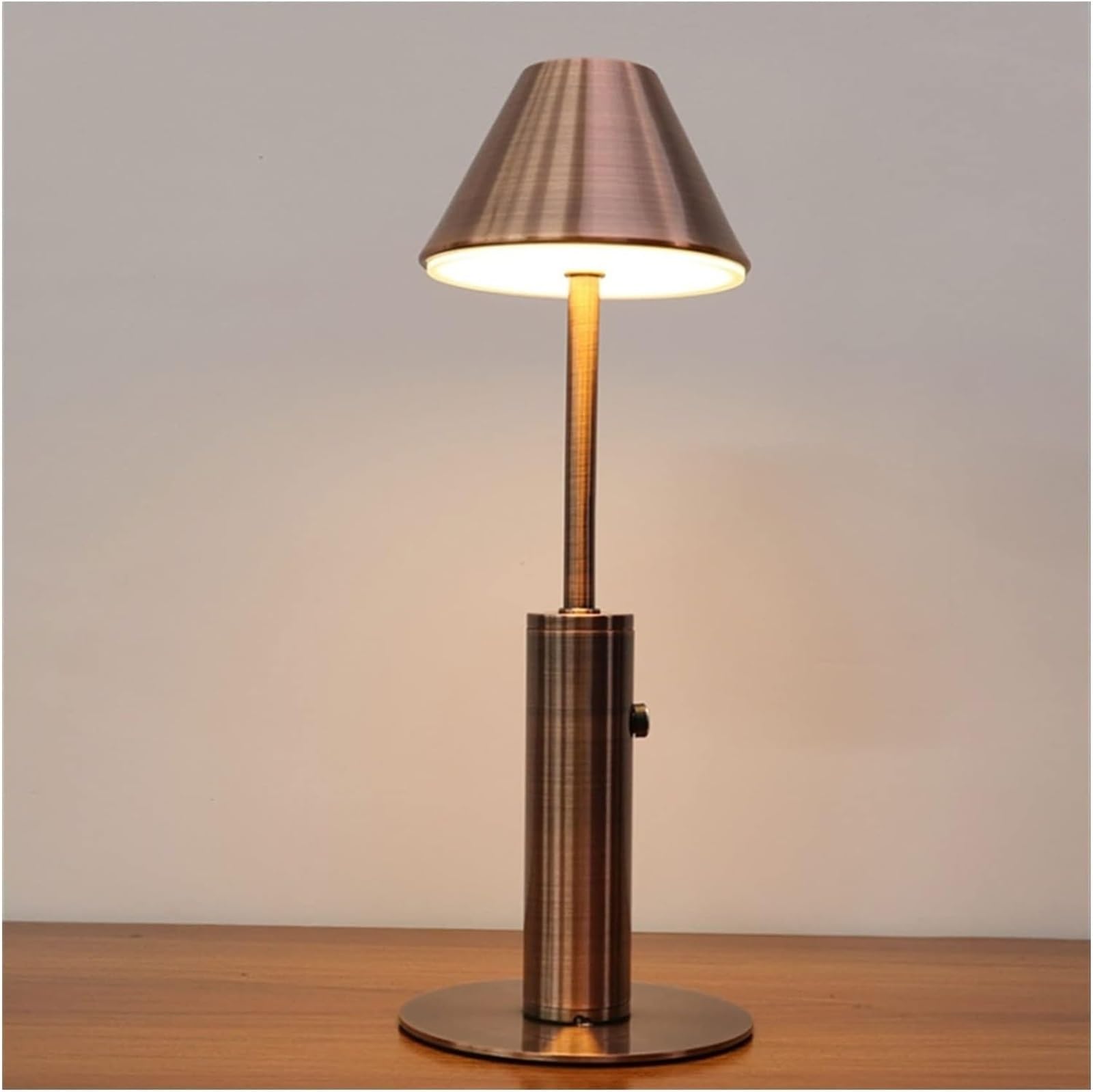 Lampa biurkowa Mushroom ze sterowaniem dotykowym, nowoczesny design, ściemnialna skandynawska lampa biurkowa, 3 kolory