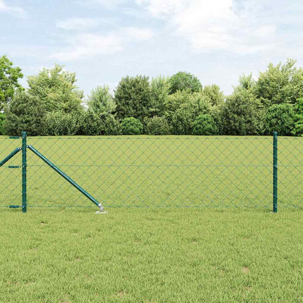 Poste de cerca verde de 10 x 0,8 m (malla de 60 x 60 mm) | Leroy Merlin