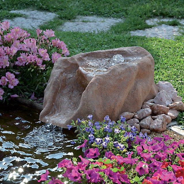 Kit Lama Cascata LONGRUNNEW Per Laghetto - Acrilico 60cm, Uscita Curva, Con Pompa E Accessori, Per Giardino - Foto 11