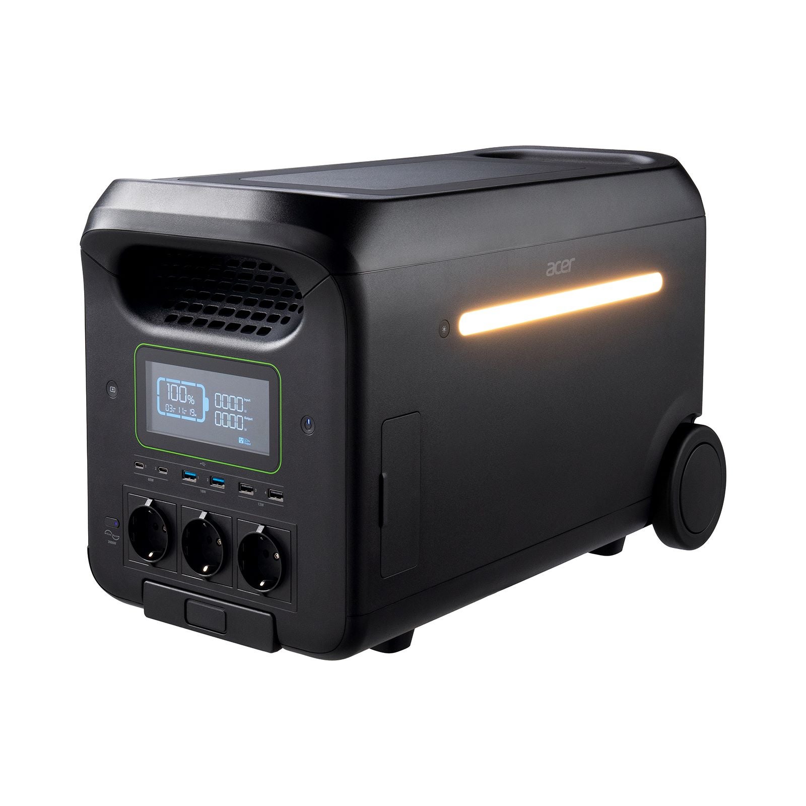 Stazione di alimentazione portatile Acer 600W (APS312) in test
