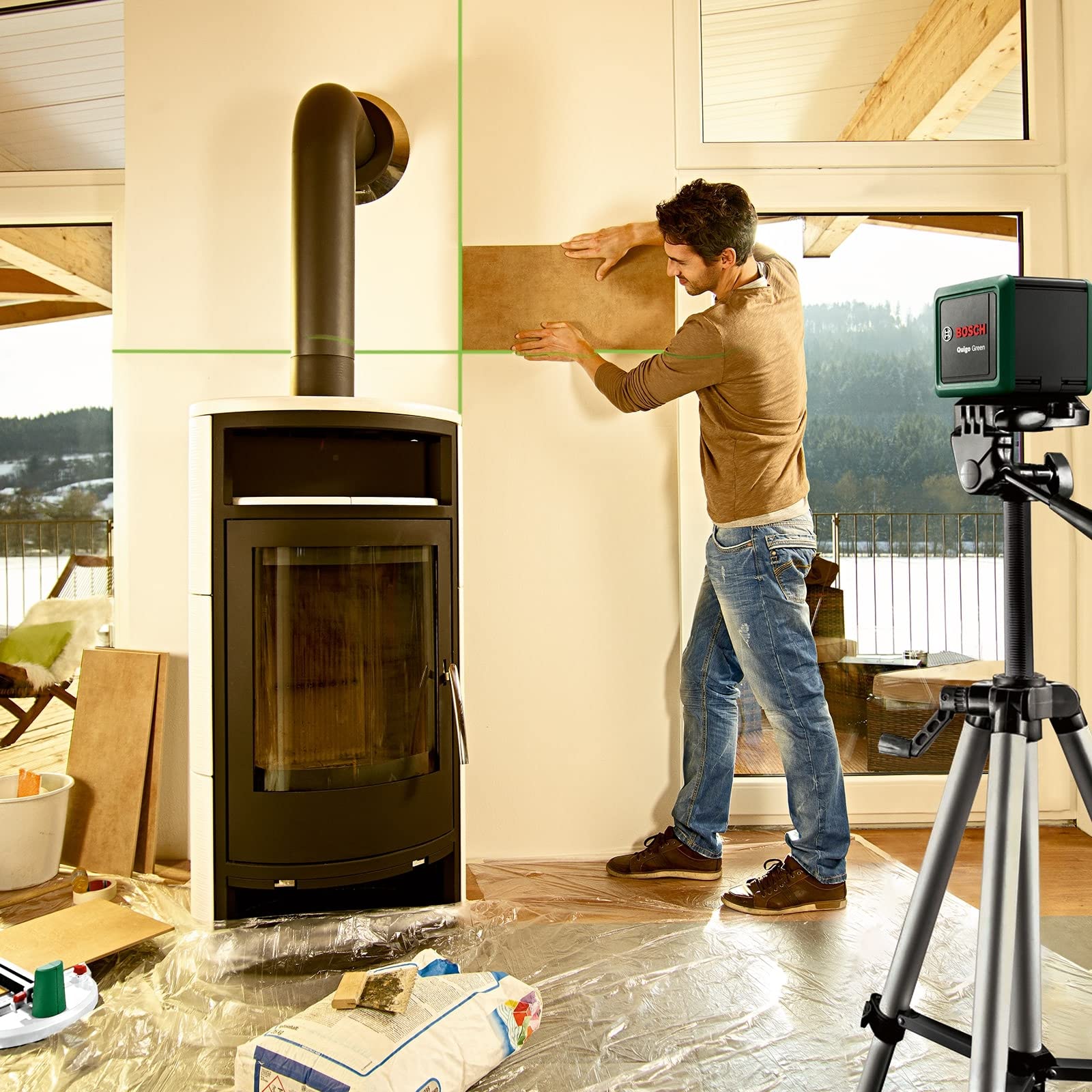 Cross Line Laser Quigo Green - 7