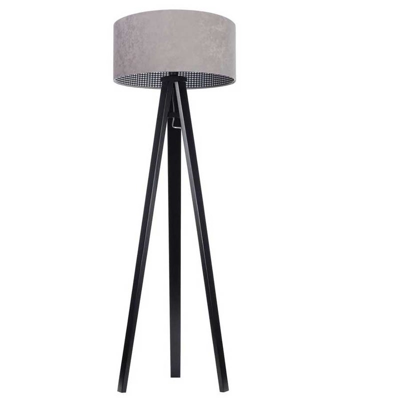 Lampa stojąca HOME 50 szara/czarna