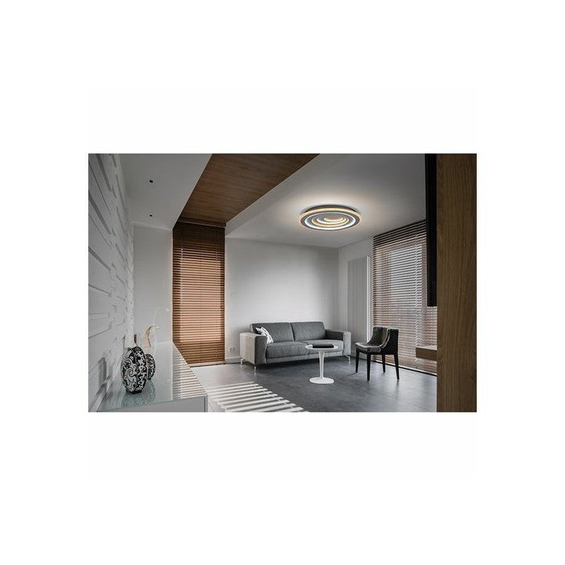 96W LED rotondo Spot ø500mm Sandy White - CCT bianco 3000-6000K - 3