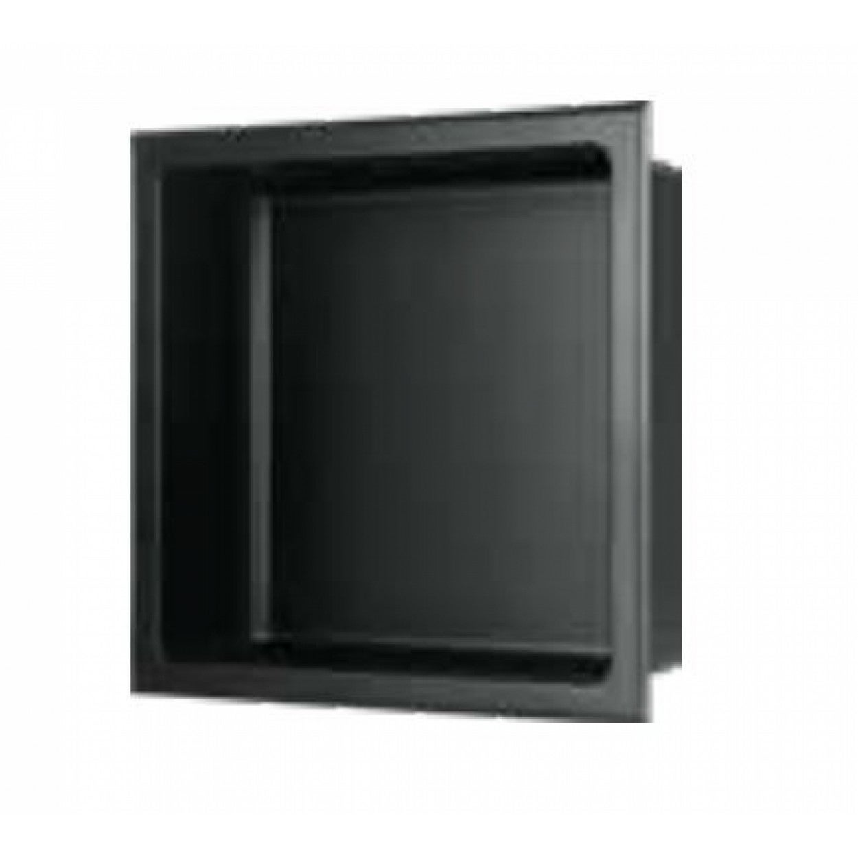 Niche De Douche Encastrée LED En Acier Inoxydable Noir Mat - Étagère Salle De Bain Sans Carrelage Nécessaire - 11