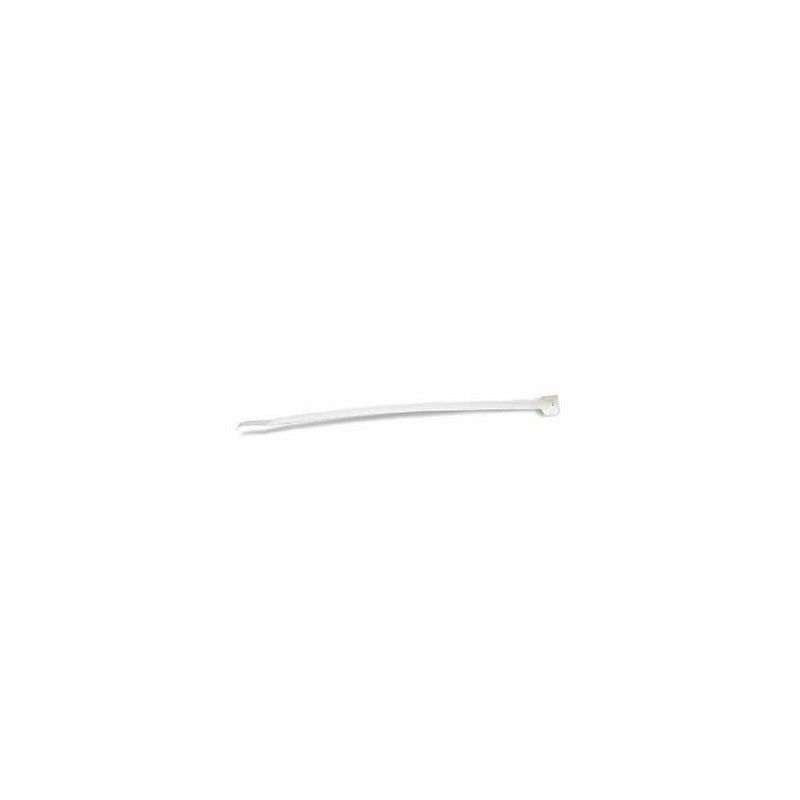 Collier rilsan 4.8x200mm blanc sachet de 100 7133034 | Leroy Merlin
