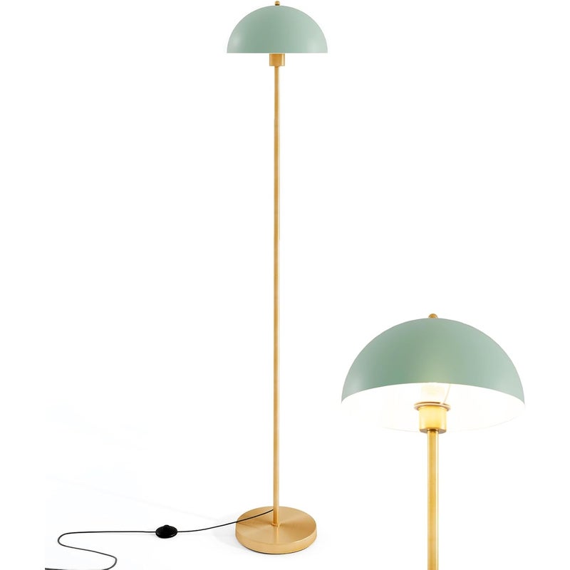 Lampa Stojąca, Lampa Salonowa z Włącznikiem, Obciążona Podstawa, Gniazdo E27, Lampa Stojąca 165 cm, Sypialni (Żarówka nie Wchodzi w Skład Zestawu)