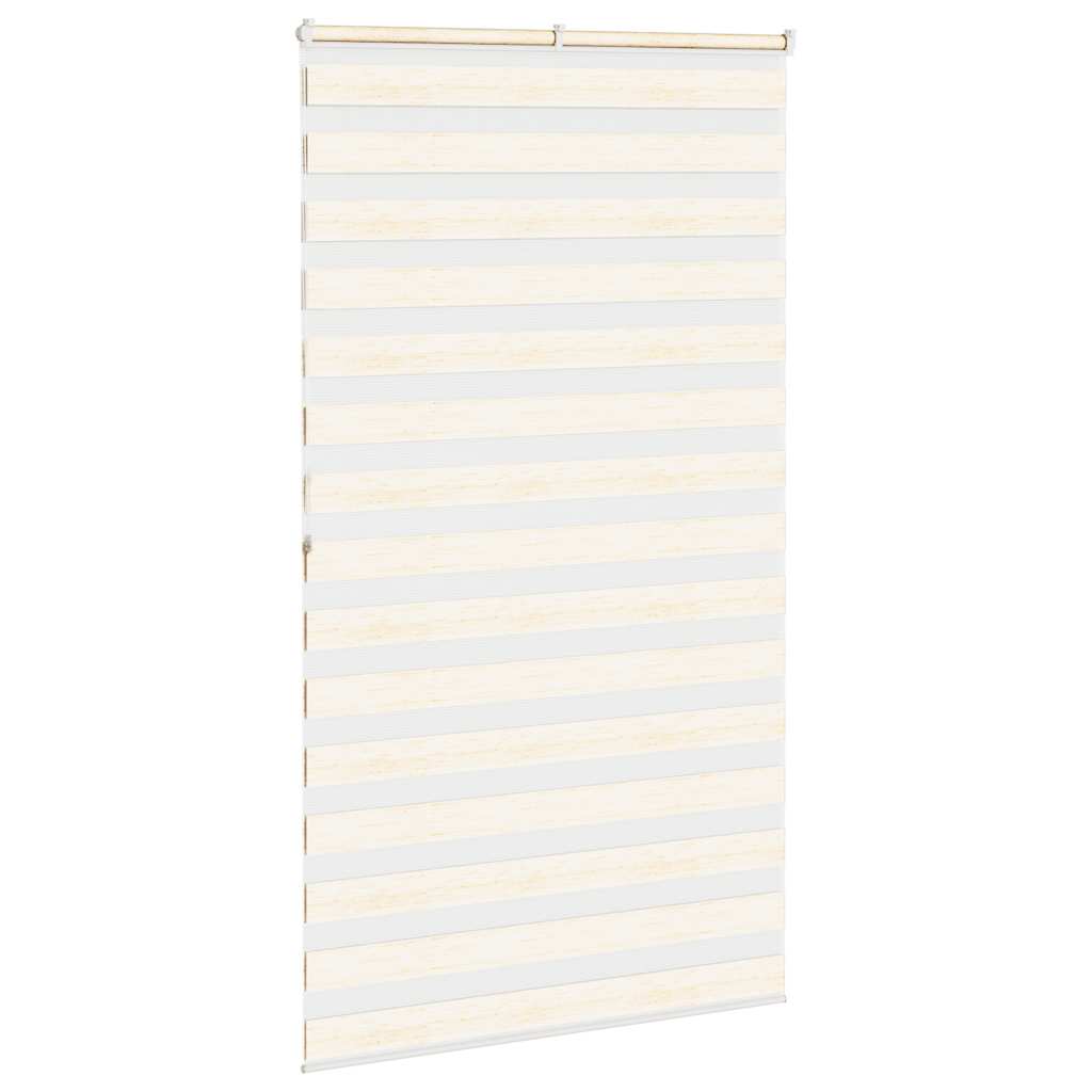 Estor cebra beige mármol tejido ancho 130,9 cm poliéster - 4
